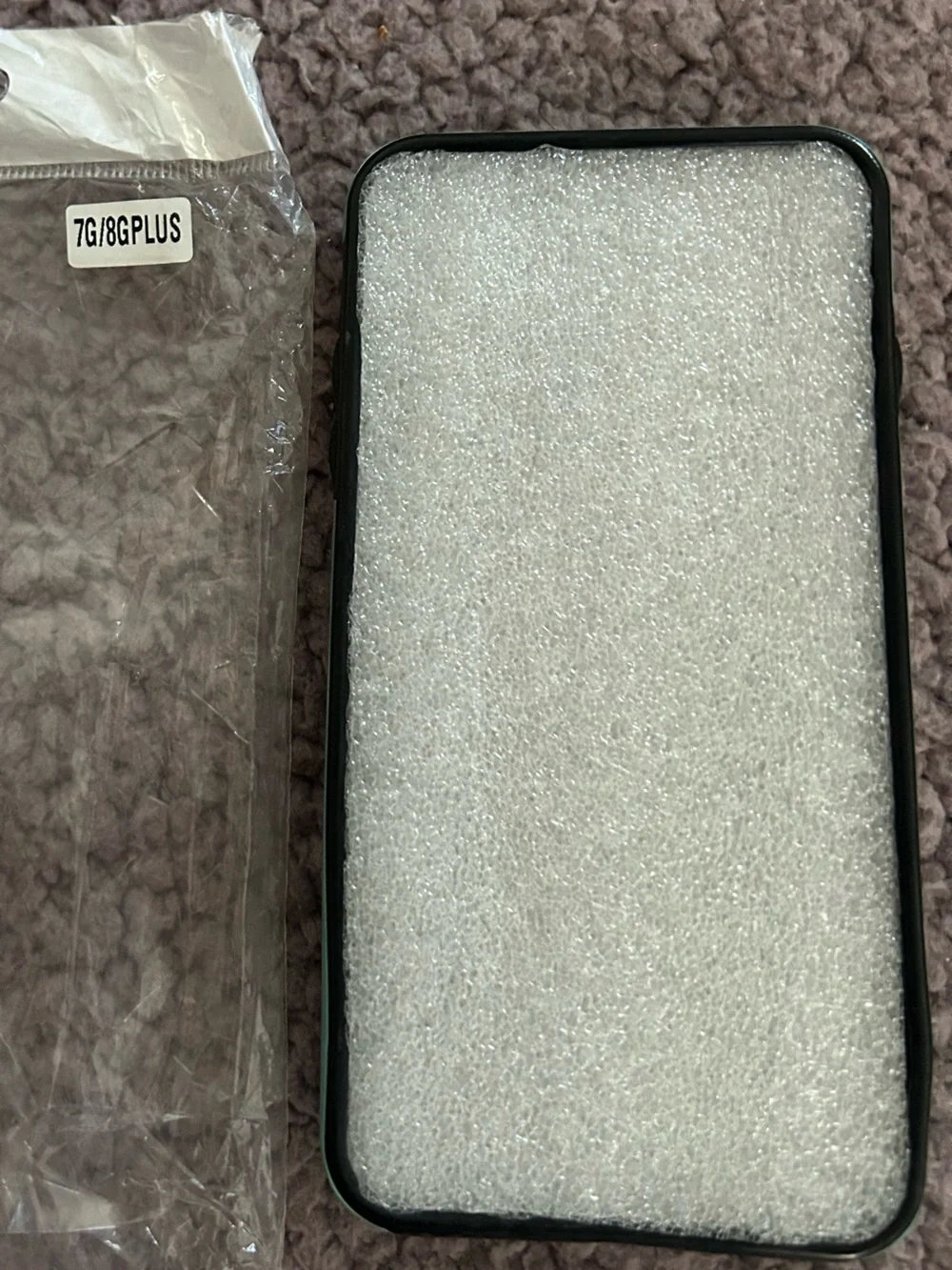 Phone Case with Black Trim credit card holder